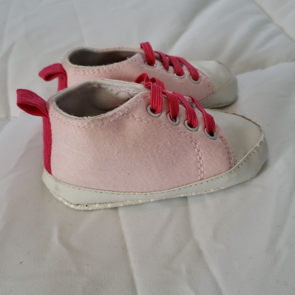 Pink Crib Shoes